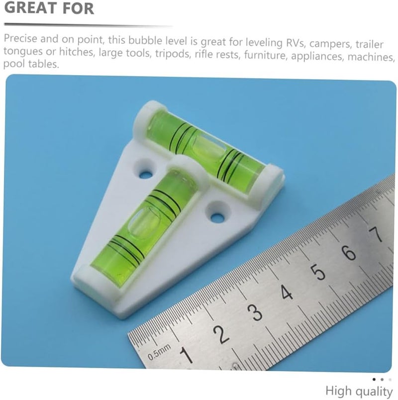 مستوى الفقاعة المغناطيسي على شكل حرف T مع قارورتين مزدوجتين أداة خفيفة الوزن لقياس الأسطح - Image 5